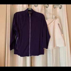 Nike Golf jacket and skort set